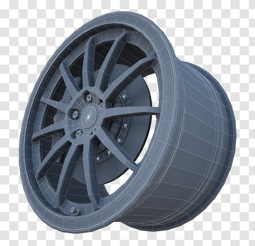 Alloy Wheel Tire Spoke Rim - Design Transparent PNG