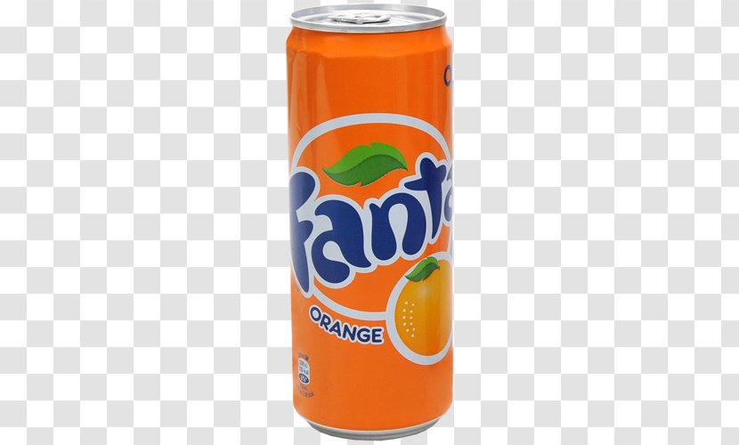 Fizzy Drinks Fanta Orange Soft Drink Thai Cuisine Beverage Can Transparent PNG