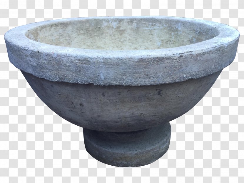 Concrete Cement Marble Cast Stone Flowerpot - Pottery - Bowl Transparent PNG