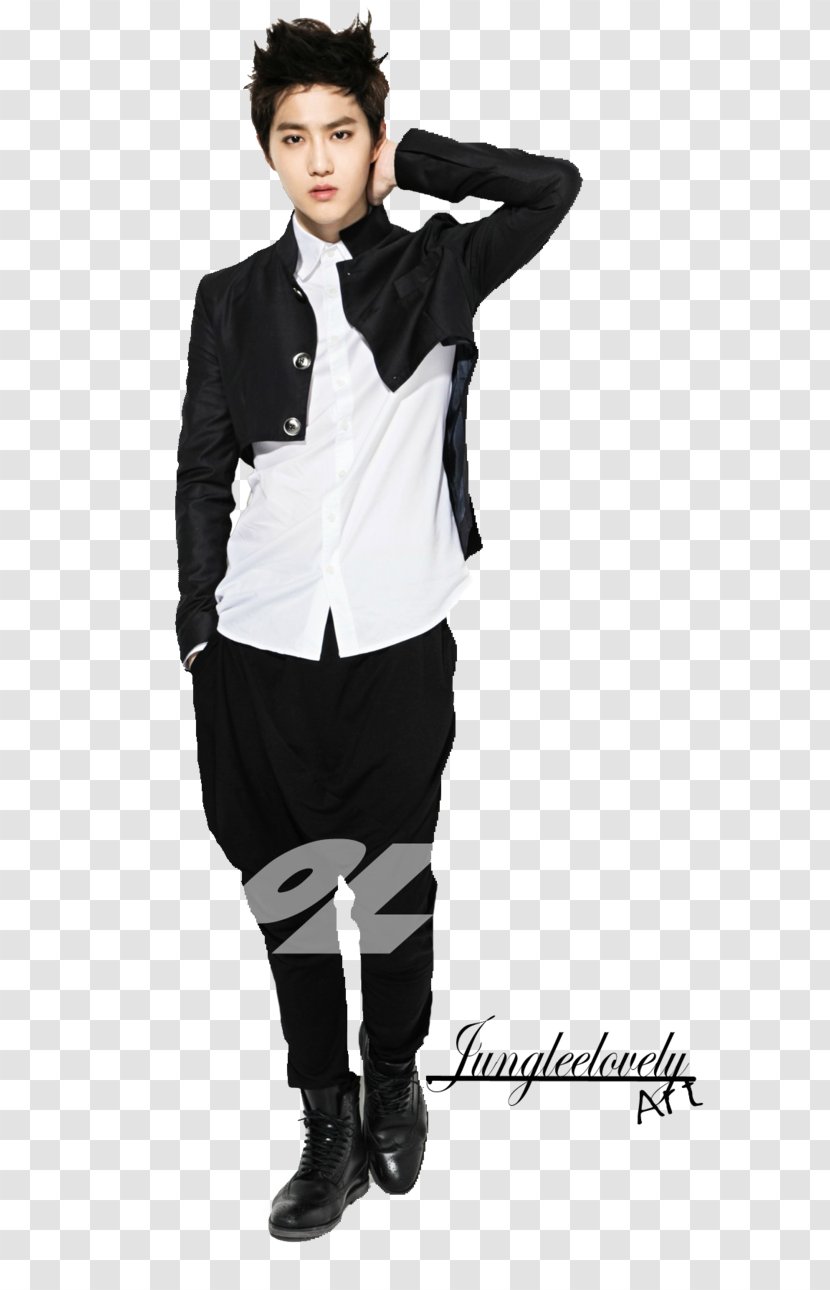 Suho EXO-K Wolf SM Town - Flower Transparent PNG