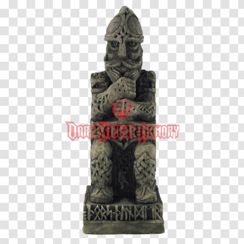 Thor Statue Mjölnir Norse Mythology Figurine - Carving Transparent PNG