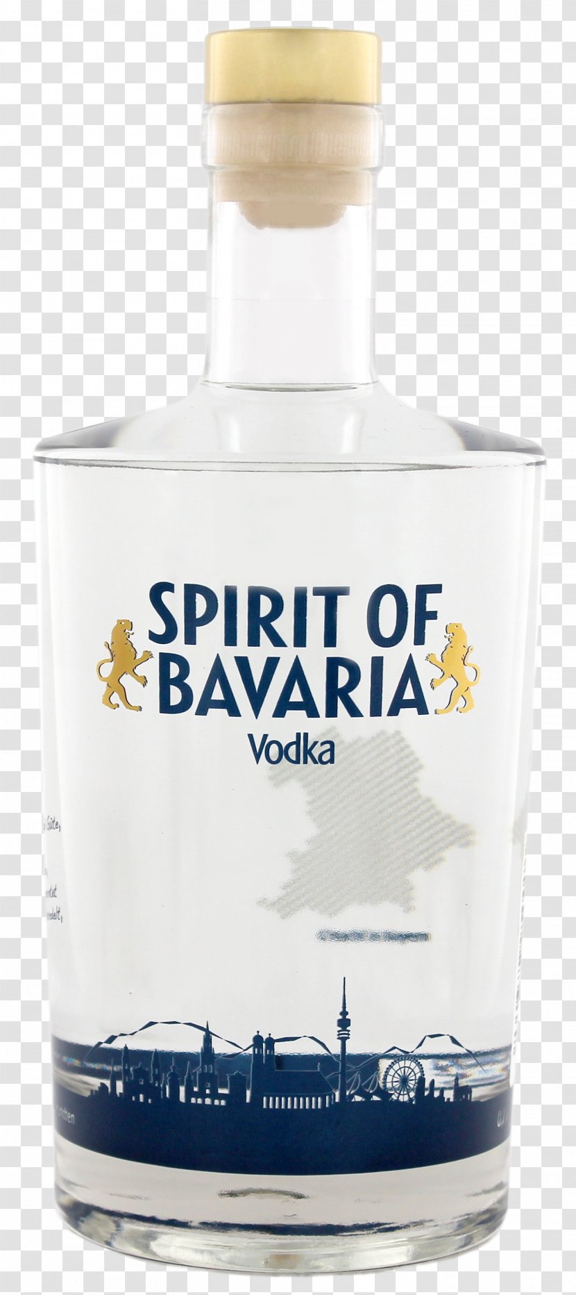 Liqueur Distilled Beverage Vodka Bavaria Glass Bottle - Spirit - Martini Transparent PNG