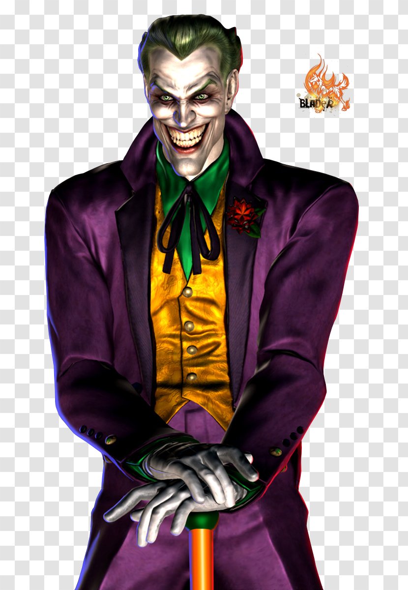 Mortal Kombat Vs. DC Universe Joker Bob Kane The Dark Knight Batman Transparent PNG