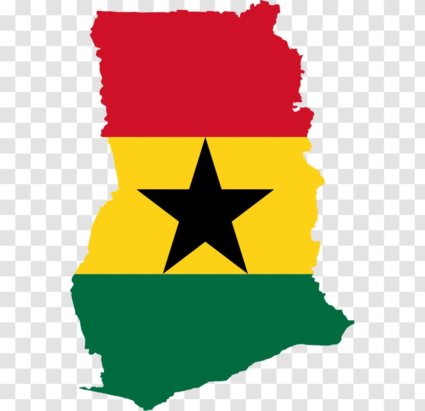 Flag Of Ghana World Map - Pixabay - Mw Cliparts Transparent PNG