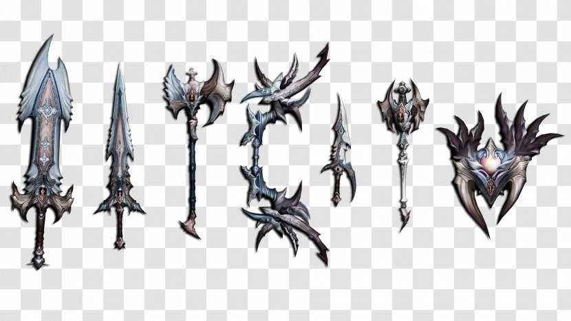Metin2 Sword Weapon Dragon - Claw - Weapons Transparent PNG