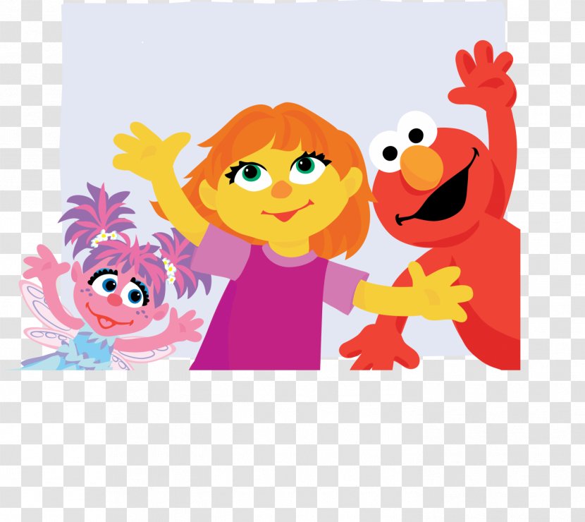 Julia Abby Cadabby Elmo Autism Autistic Spectrum Disorders - Material - Child Transparent PNG