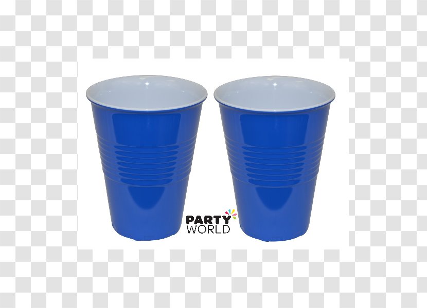 Plastic Cup Mug Royal Blue Transparent PNG