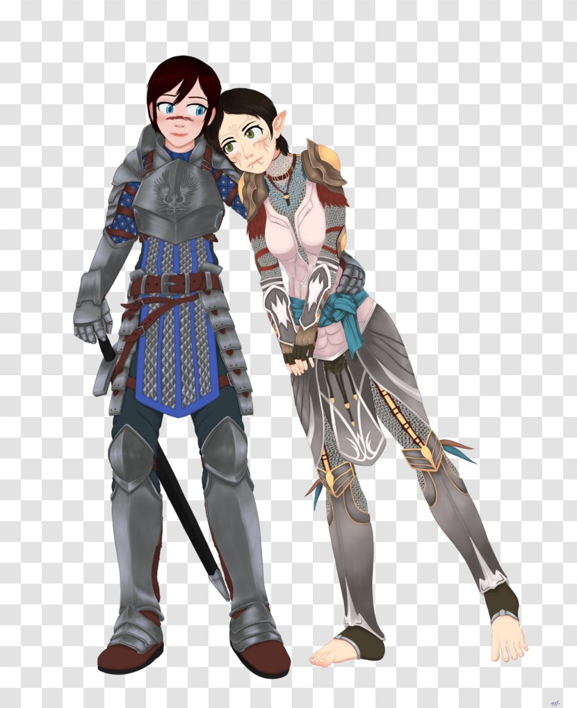 Dragon Age II Age: Origins Fan Art DeviantArt Character - Costume - Model Sheet Transparent PNG