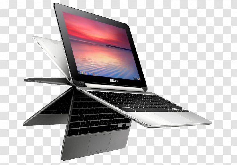 Laptop ASUS Chromebook Flip C100 Computer Touchscreen - Memory Transparent PNG