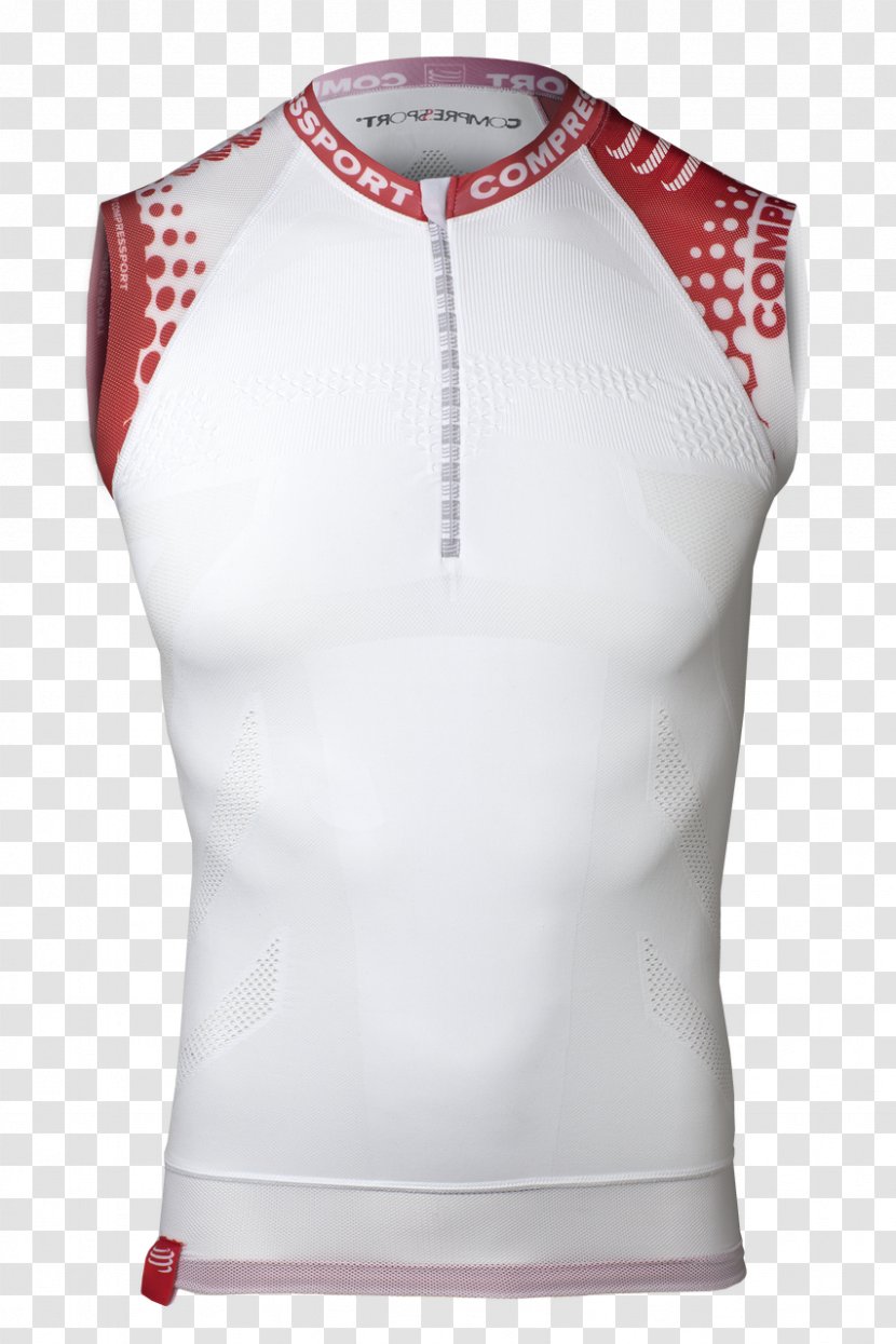 Sleeveless Shirt T-shirt Clothing - Shoulder - Trail Runner Transparent PNG