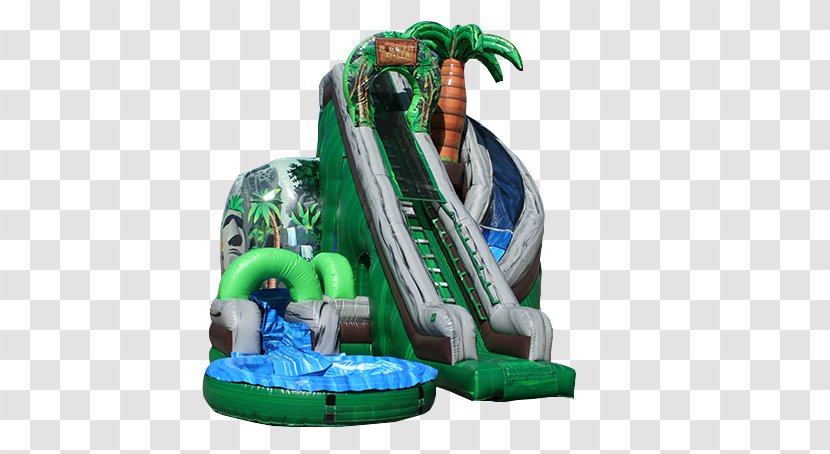 Water Slide Inflatable Bouncers Playground Park - Games Transparent PNG