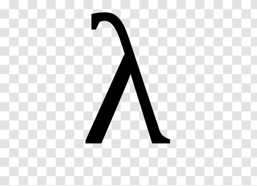 Lambda Greek Alphabet Anonymous Function Letter - Alpha - Symbol Transparent PNG