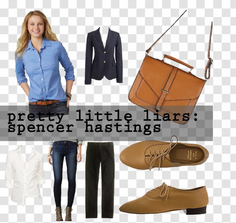 Handbag Leather Fashion - Denim - Spencer Hastings Transparent PNG