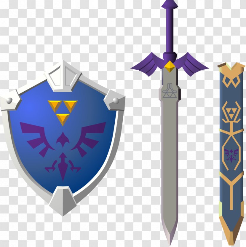 Master Sword The Legend Of Zelda: Breath Wild Link Ocarina Time - Zelda - And Shield Transparent PNG