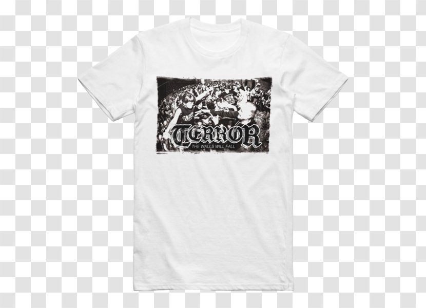T-shirt Terror Live By The Code Story So Far Pure Noise Records - White Transparent PNG