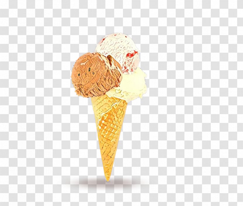 Ice Cream Cone Background - Cones - Cuisine Dish Transparent PNG