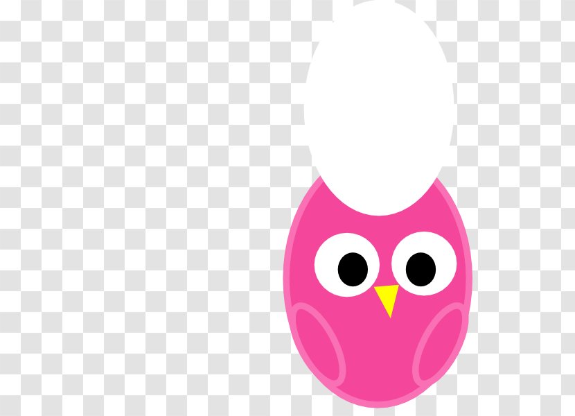 Bird Of Prey Owl Lilac Purple - Magenta - Pink Transparent PNG