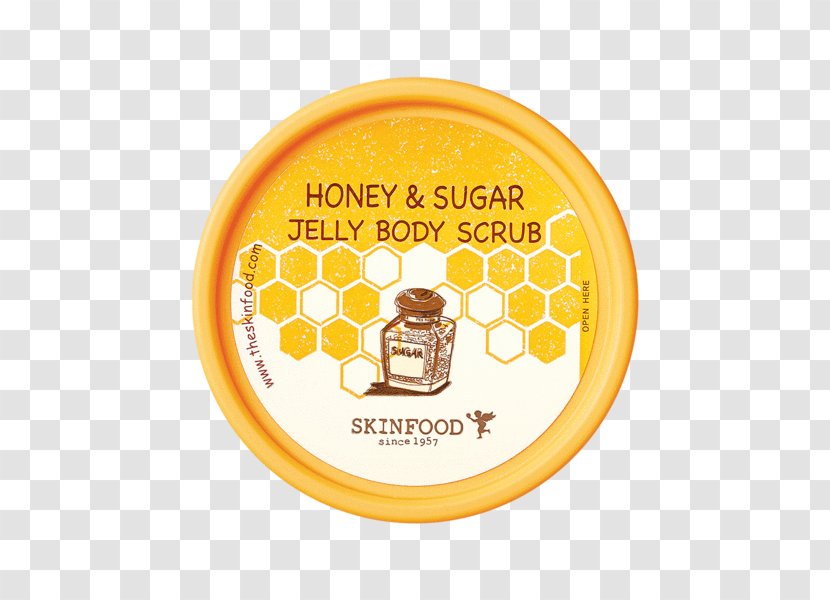 Gelatin Dessert Exfoliation Sugar Lotion Honey - Skin Care Transparent PNG
