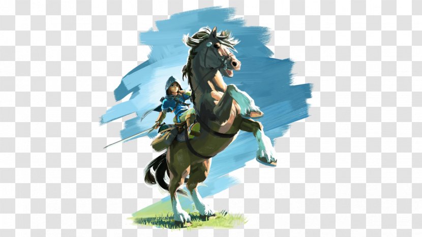 The Legend Of Zelda: Breath Wild Link Twilight Princess HD Wind Waker Zelda - Canvas Print Transparent PNG