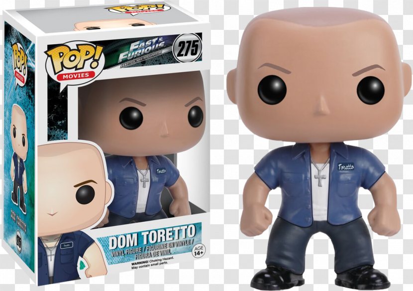 Dominic Toretto Brian O'Conner Luke Hobbs Funko The Fast And Furious Transparent PNG