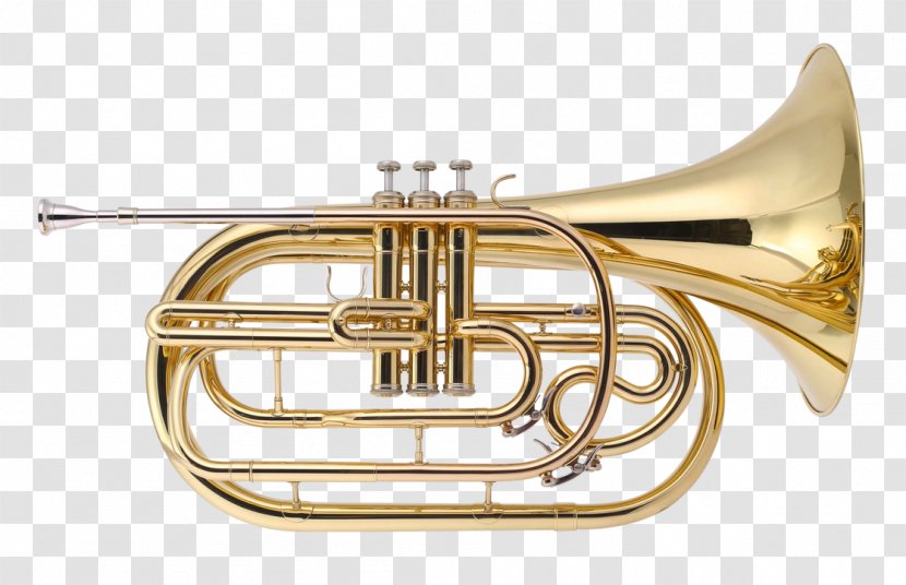 Cornet Mellophone Euphonium Trumpet Saxhorn - Baritone Horn Transparent PNG
