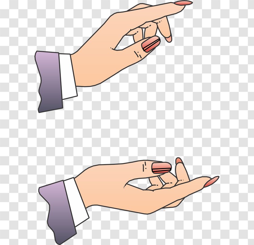 Thumb Hand Clip Art Nail Image - Animation - Dedos De La Mano Para Ninos Transparent PNG