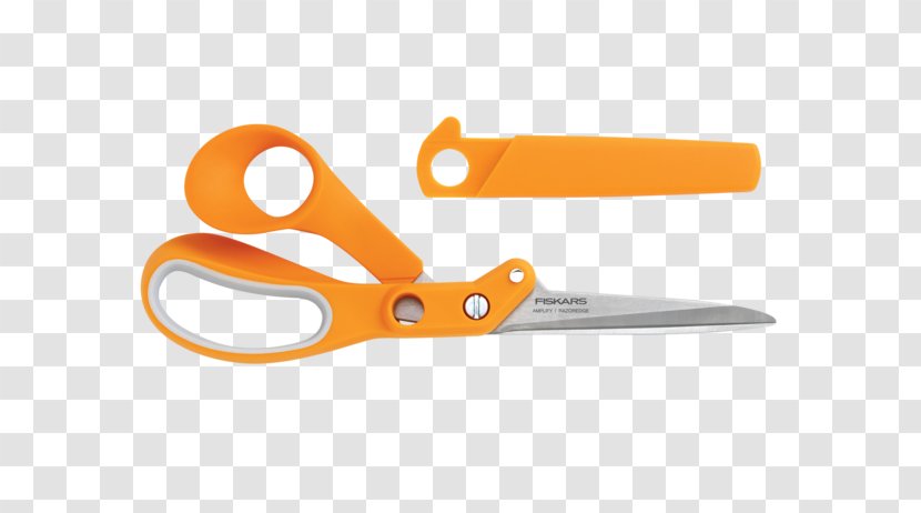 Fiskars Oyj Paper Scissors Textile Pinking Shears - Tool - Cutting Edge Transparent PNG