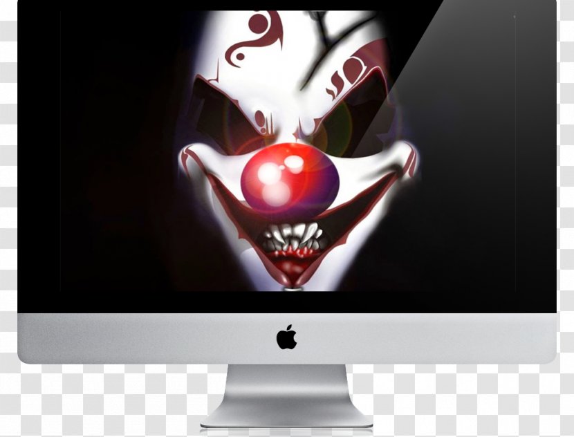 Joker Evil Clown Circus Desktop Wallpaper - Halloween Transparent PNG