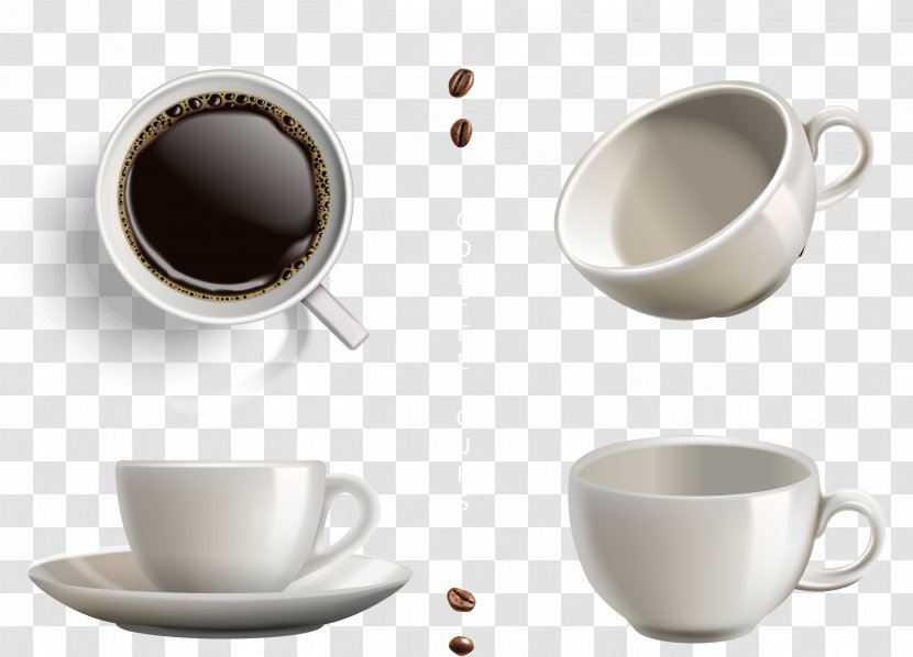 Coffee Cup Espresso Ristretto Cafe - Exquisite Business Transparent PNG