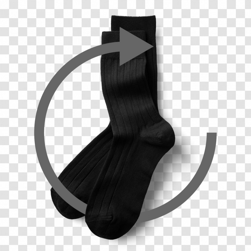 Blacksocks Subscription Business Model Cashmere Wool - Black Sock Transparent PNG