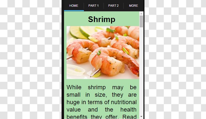 Food Recipe Snack - Shrimp And Prawn As Transparent PNG