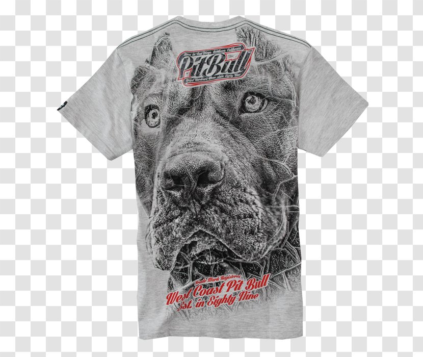 T-shirt Dog Breed Great Dane Pit Bull Bluza - Clothing Transparent PNG