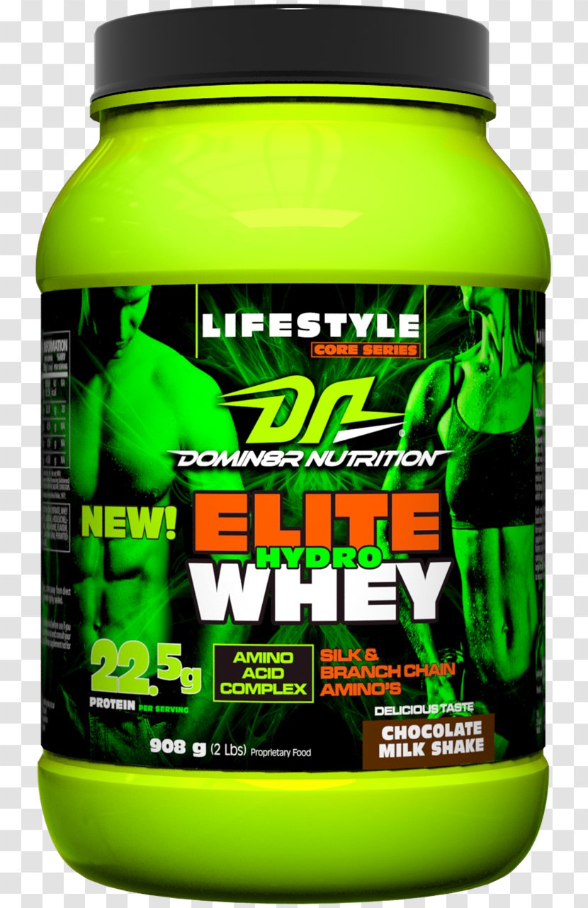 Dietary Supplement Milkshake Whey Protein Isolate - DOMINÓ Transparent PNG