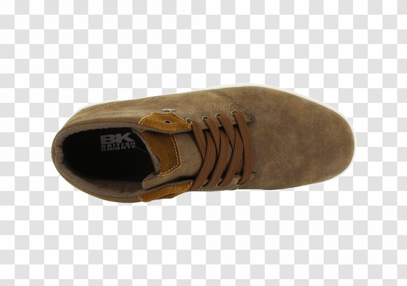 Shoe Suede Brown Beige - Leather - Mid-cover Transparent PNG