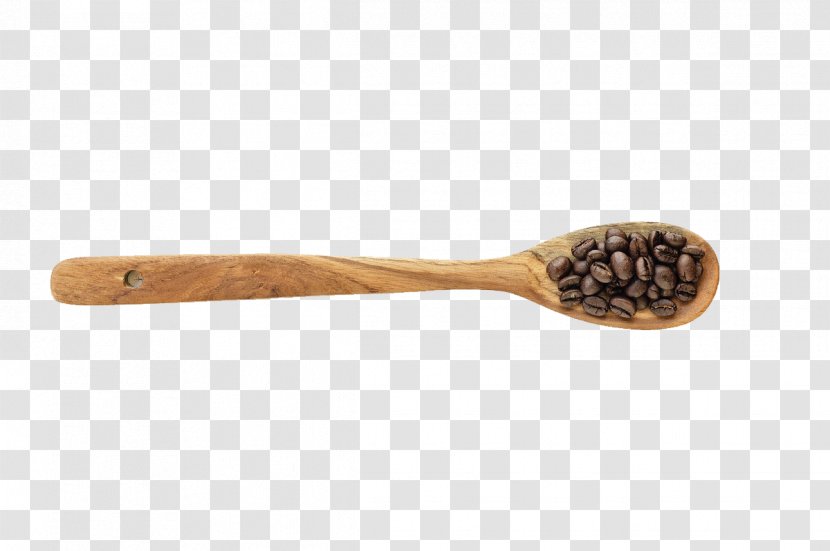 Wooden Spoon - Tableware - A Spoonful Of Beans Transparent PNG
