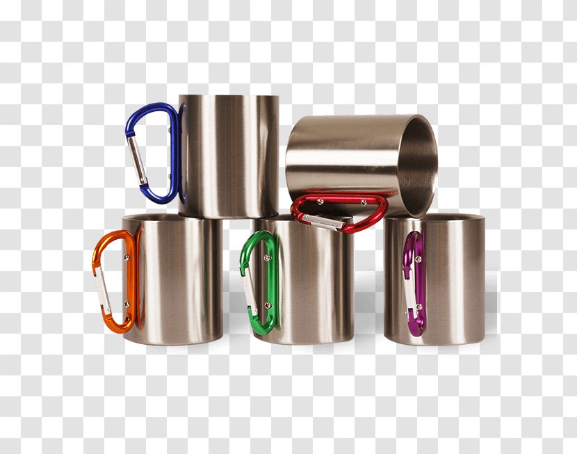 J&S 2 Magic Mugs Aluminium Sublimation Carabiner - Plastic - Mug Transparent PNG