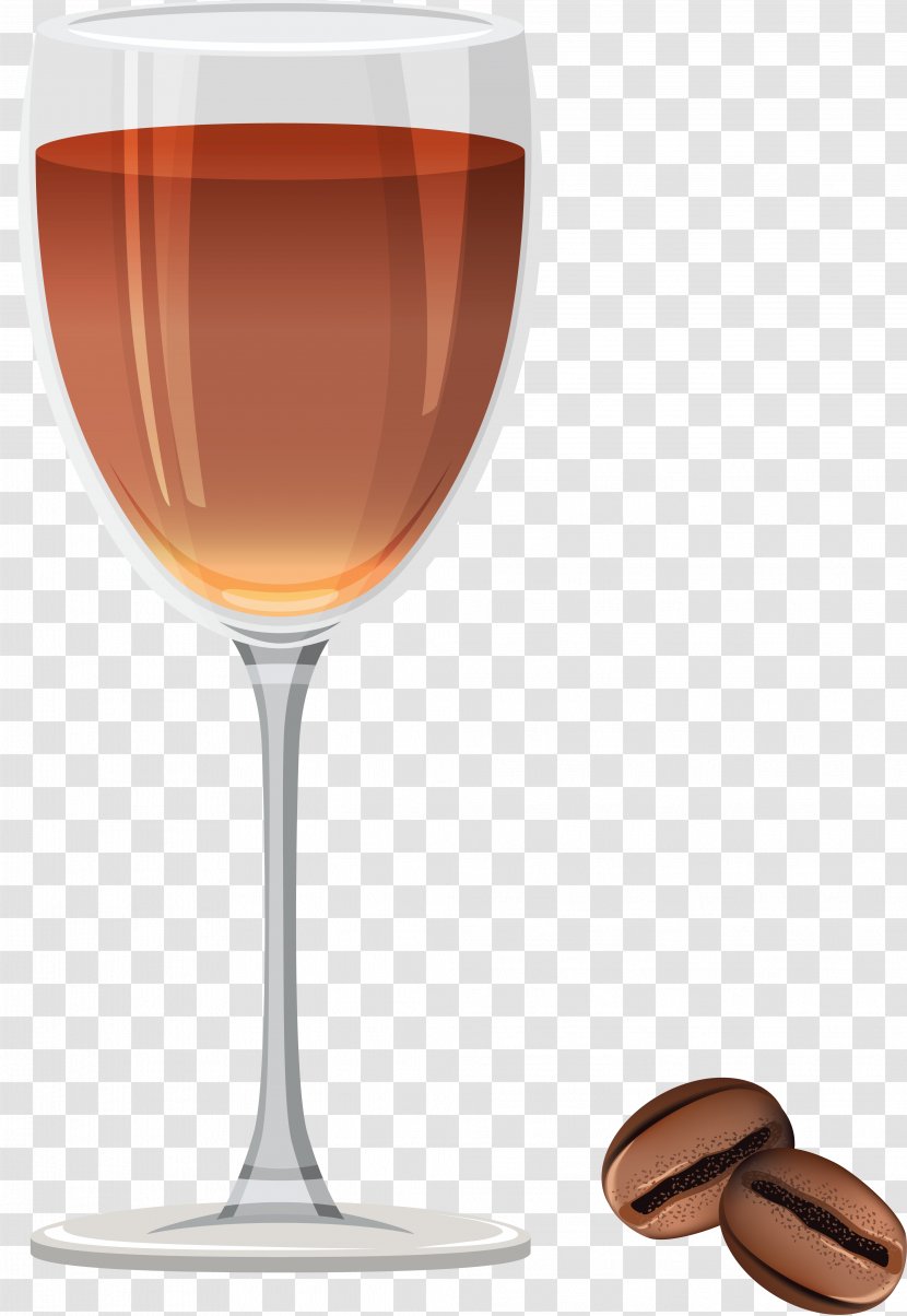 Wine Glass Cocktail - Flavoring Transparent PNG