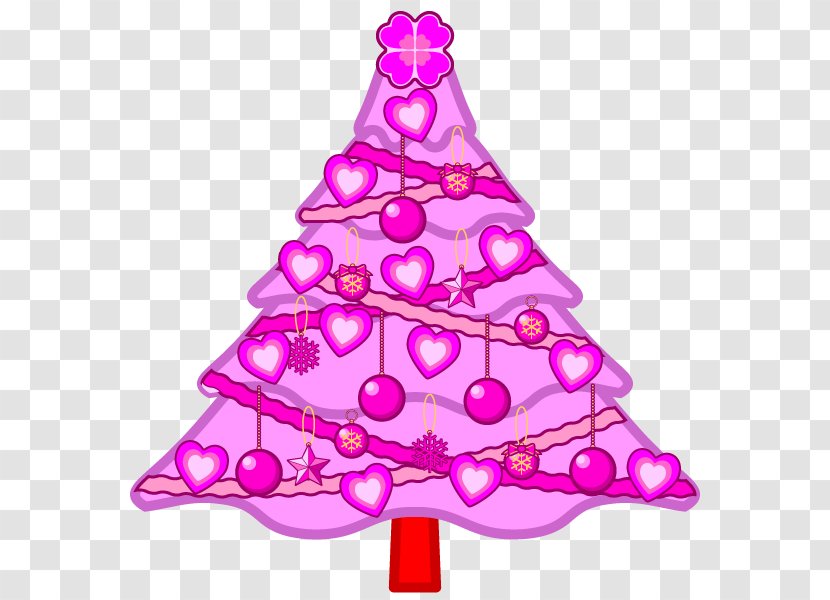 Christmas Tree Santa Claus Ornament Card Transparent PNG