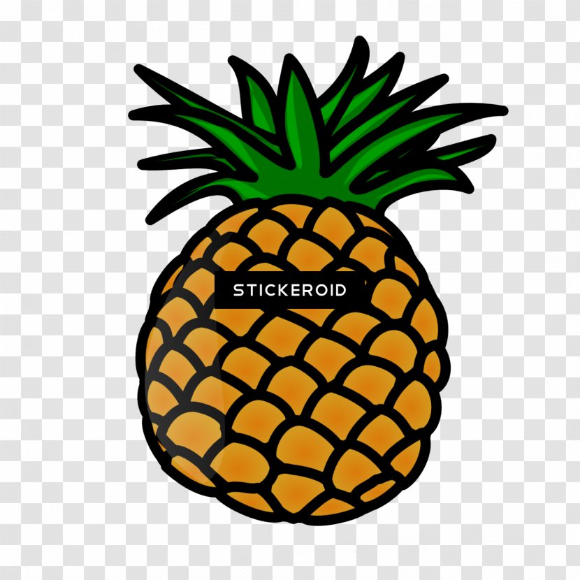 Pineapple Riddim T-shirt Printing Clip Art - Bromeliaceae Transparent PNG