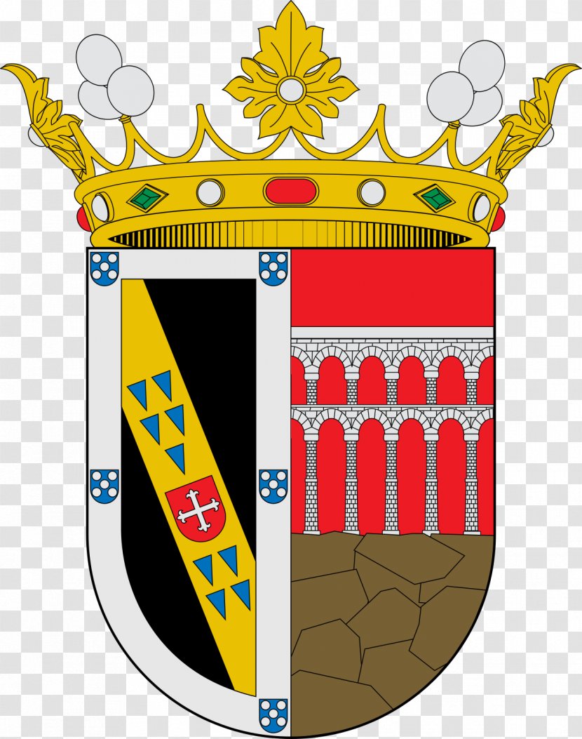 Vinaròs Lucena Miranda De Ebro Escutcheon Coat Of Arms Spain - Yellow - Province Segovia Transparent PNG