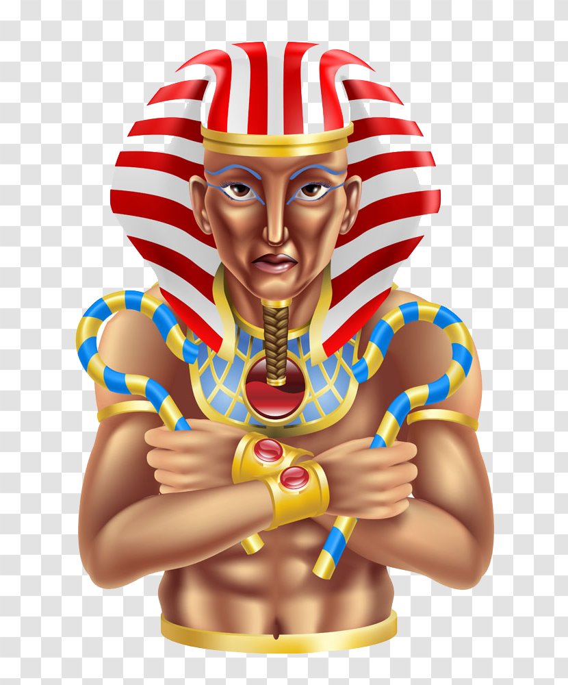 Tutankhamun Ancient Egypt Pharaoh Cartoon - Illustration - Creative Character Design Transparent PNG