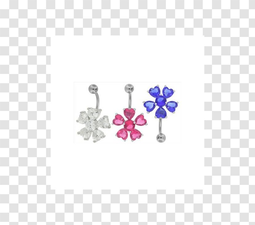 Earring Charms & Pendants Body Jewellery Pink M Transparent PNG