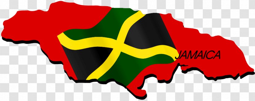 Clip Art Flag Of Jamaica Openclipart Free Content - Map - Luminous Transparent PNG