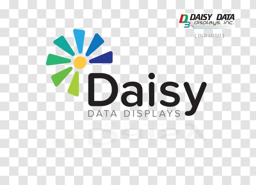 Logo Daisy Data Displays Computer Brand Corporate Identity Transparent PNG