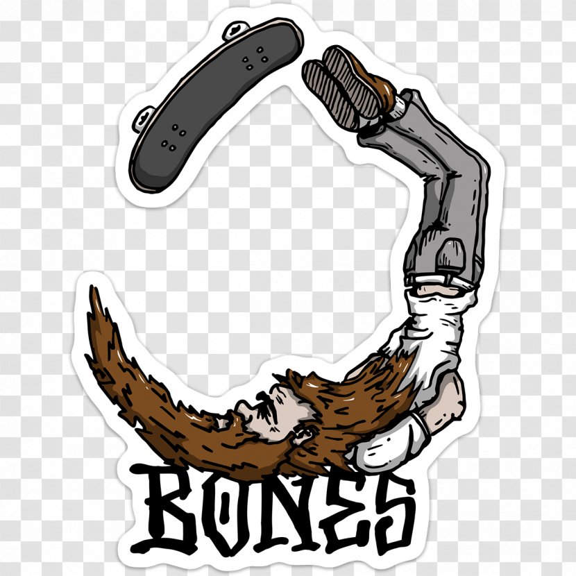 Skateboarding Powell Peralta Longboard Bones Bearings - Scorpions Transparent PNG