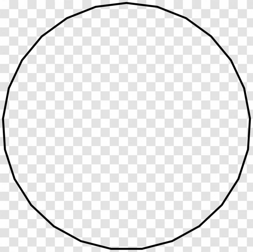 Circle Shape Color Regular Polygon Angle - Black Transparent PNG