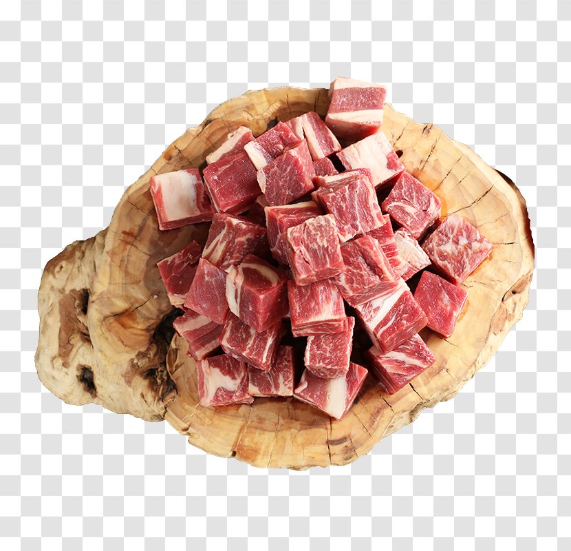 Brisket Beef Meat Barbecue Sirloin Steak - Bresaola - Frozen Block Transparent PNG