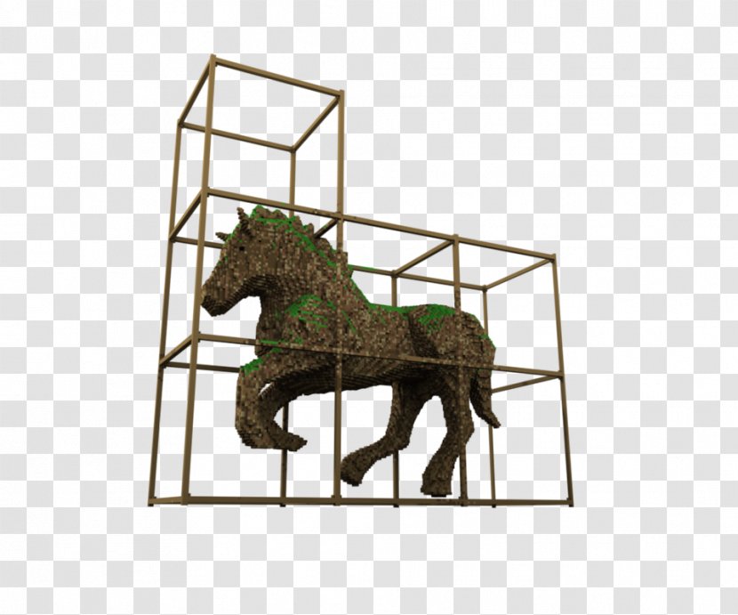 Trojan Horse Minecraft Stallion - Harnesses Transparent PNG