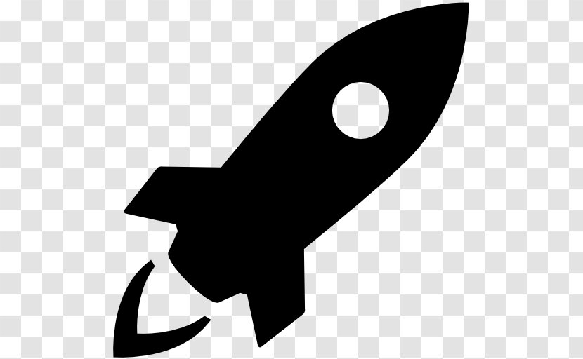 Rocket Download - Black Transparent PNG