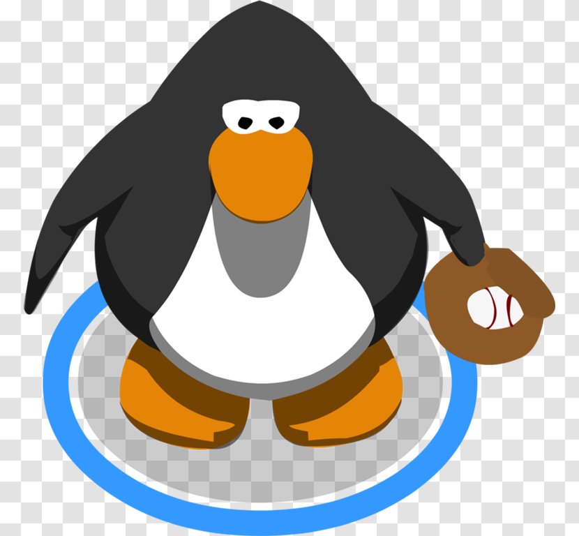 Club Penguin Island Border Collie Wikia - Bird - Baseball Glove Pictures Transparent PNG